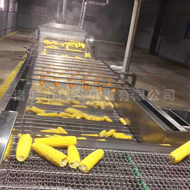 連續式玉米清洗機